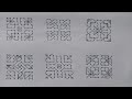 2 min simple rangoli designs for beginners \ 8*8 dots rangoli designs \ simple and easy kolam design