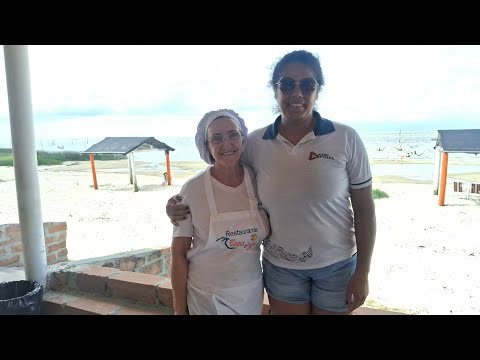 CONHEÇA ESTE CANTO DA PRAIA DO BARRANCO E A GASTRONOMIA DO RESTAURANTE BEIRA DA LAGOA