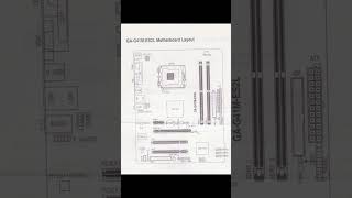 ga g41m es2l  mother board block diagram
