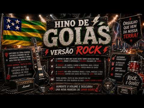 E Se o Hino do Estado de Goiás Fosse um Rock Fenomenal???