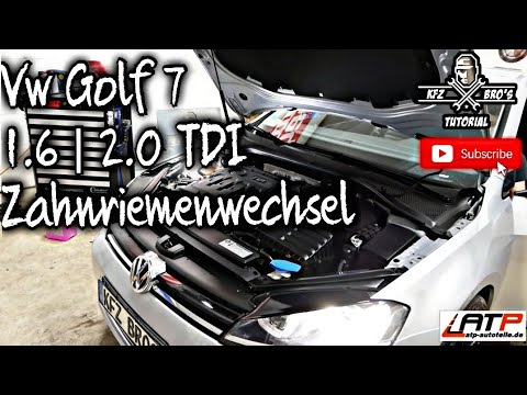 VW Golf VII (7) | 2.0 TDI EA288 |CRB| Zahnriemenwechsel | Anleitung | Drehmomentwerte | Timing Belt