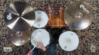 Video thumbnail for Bosphorus 18" 20th Anniversary Crash Cymbal - 1260g (20TH18C-1021722E) by Memphis Drum Shop