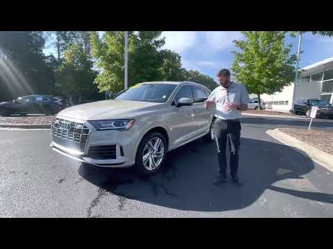 2021 Audi Q7 premium plus AWD walk around video