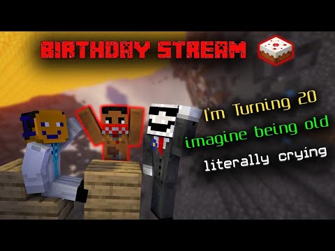 Birthday Stream! | COME VIBE & join the event | Minecraft Anarchy