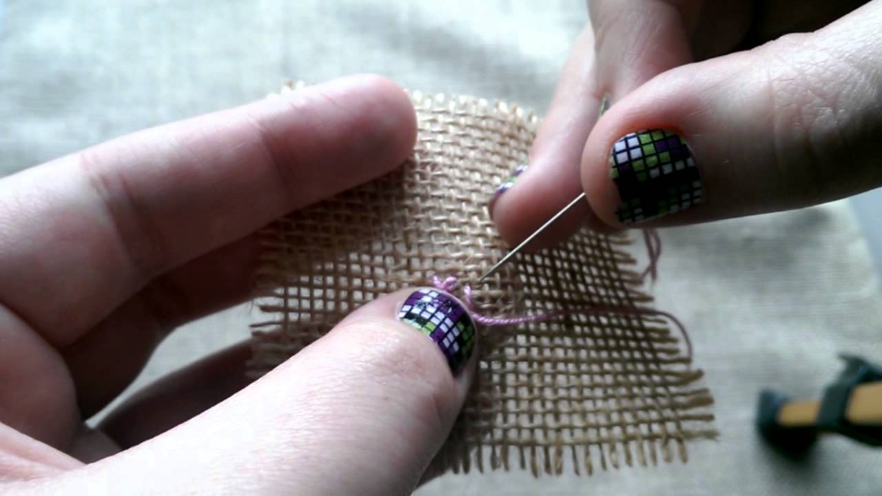 Pin stitch tutorial