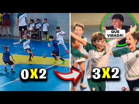 ELE FEZ SEU PRIMEIRO GOL NUMA VIRADA HISTÓRICA!!