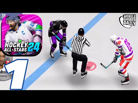 Hockey All Stars 24 Gameplay Walkthrough Part 1 (iOS, Android) - YouTube