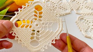 🌟Amazing Crochet Motif Pattern Multipurpose Runner, Blouse How-To Tutorial for Beginners