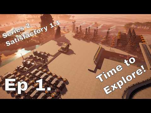 Season 2 Ep2. Mercer Spheres and Hard Drives! Satisfactory Multiplayer Series Lets Play.