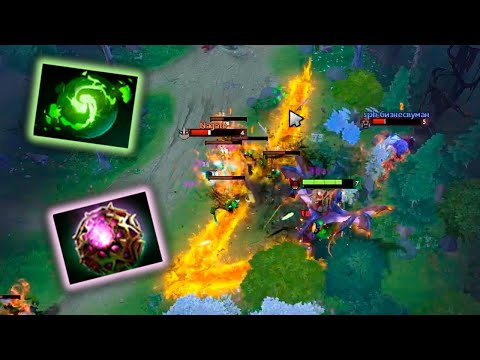 This Batrider Doesn't Need a Carry on The Team