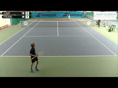 CABY (FRA) vs FAURE (FRA) - Open Super 12 Auray Tennis - Court 3