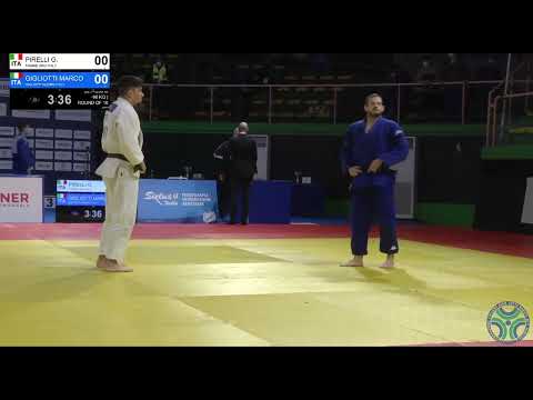 Judo Campionato Italiano judo 2021 GIGLIOTTI MARCO CONTRO PIRELLI
