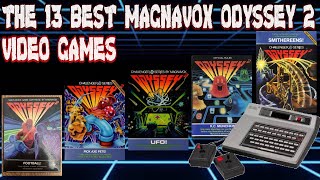 THE 13 BEST MAGNAVOX ODYSSEY 2 GAMES|RANKED