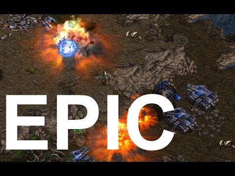 EPIC - Light (T) v Pure (P) on Fighting Spirit - StarCraft  - Brood War REMASTERED