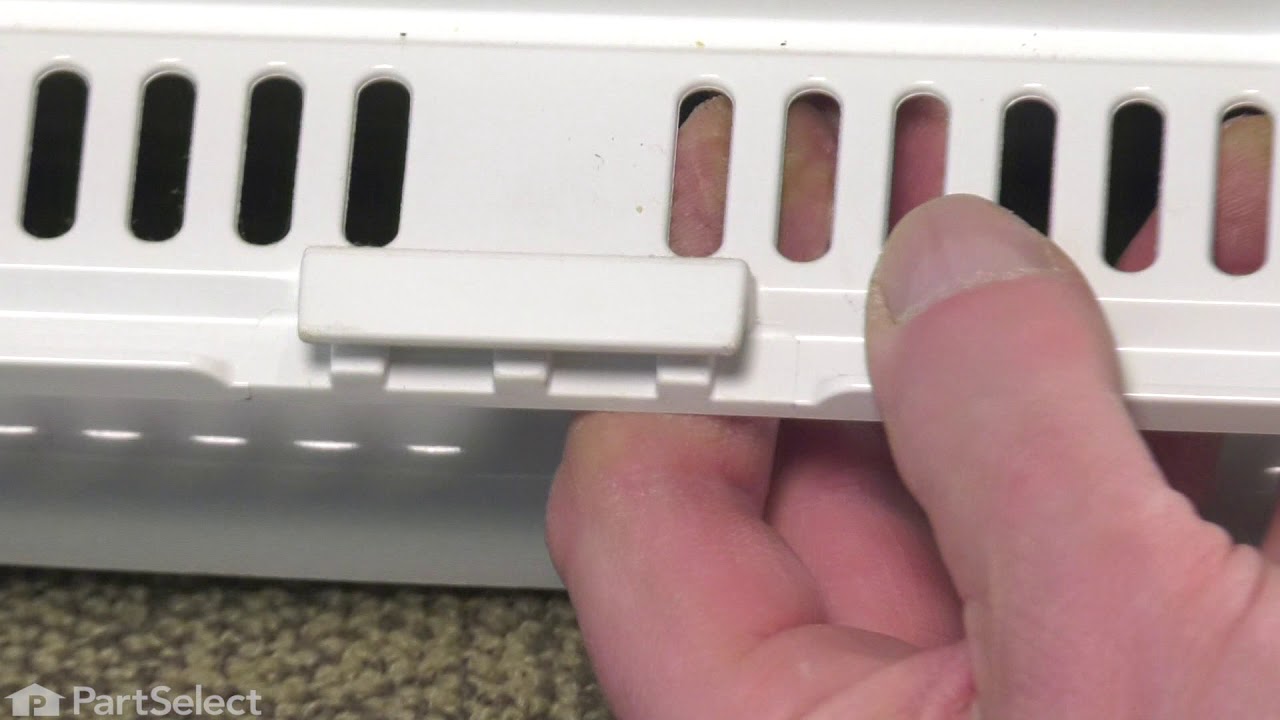 Replacing your Whirlpool Range Vent Trim - White
