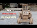 How To Make Swaraj Tractor With Cardboard Swaraj Tractor Kaise Banaen Cardboard Se