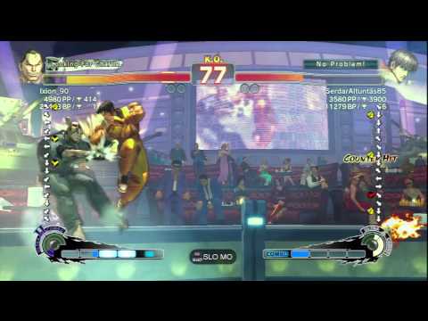 Ixion_90 [Dan] Vs SerdarAltuntas85 [Guy] SSF4 AE 2012 Ranked Matches - PSN
