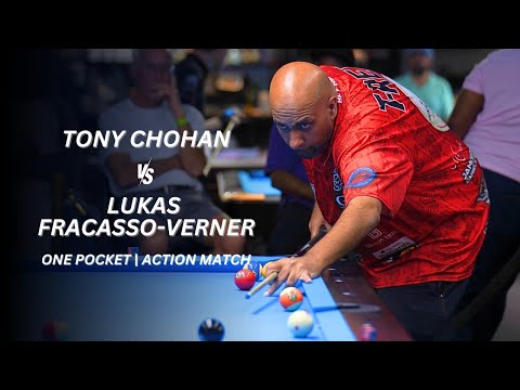 Lukas Fracasso-Verner vs Tony Chohan |  One Pocket Action Match