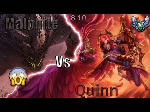 Quinn VS Malphite Lane Phase Analysis