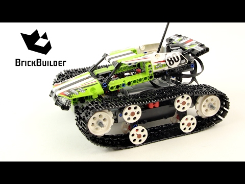 Vidéo LEGO Technic 42065 : Le bolide sur chenilles télécommandé