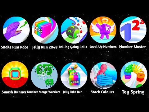 Satisfying Mobile Game - Big Head Rush, Level Up Numbers, Flexy Runner, All Level Gameplay