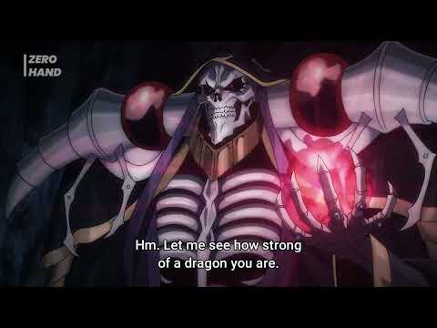Ainz dominates the Dragon - Overlord season 4