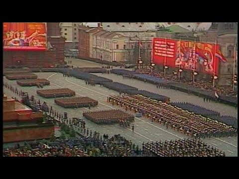 Soviet armed forces Hell March (October Revolution Military parade 1985) #sovietparade #sovietarmy