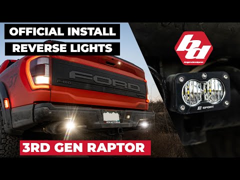 Baja Designs Install: Reverse Kit 3rd Gen Raptor F150