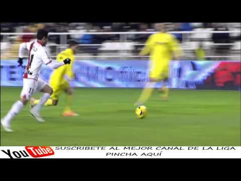 Rayo Vallecano vs Villarreal 1-5 Gol Castillo Jornada 18 2013/2014 - AllGoalsLFP
