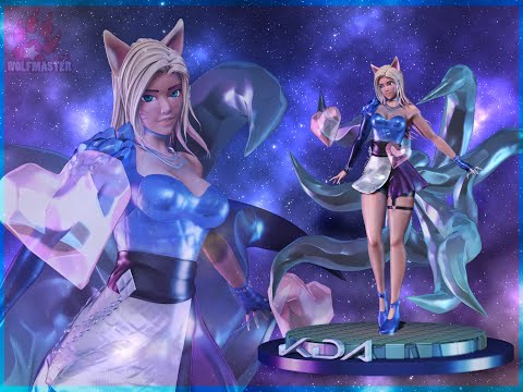 AHRI KDA 3D MODEL