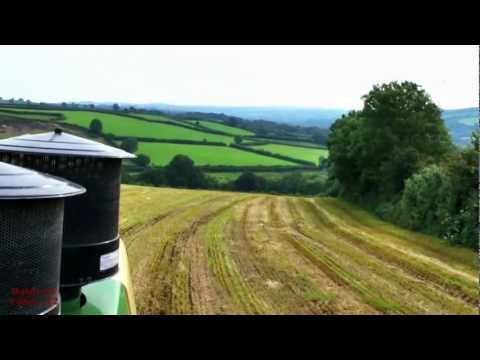Krone Big X 850 Cab View - Whole Crop Barley.