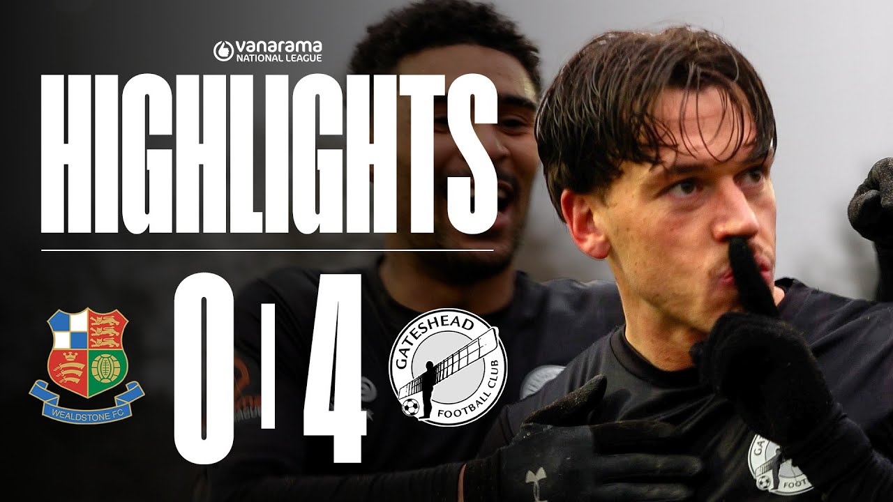 Gateshead win by FOUR at Wealdstone! 😮‍💨 | Wealdstone 0-4 Gateshead | HIGHLIGHTS