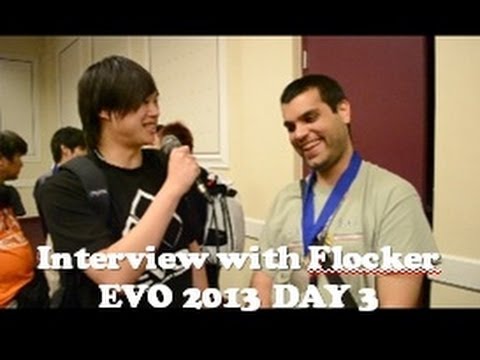Interview with Flocker (Featuring the winner pose) - EVO 2013 DAY 3