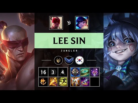 Lee Sin Jungle vs Nunu & Willump - KR Diamond Patch 25.20