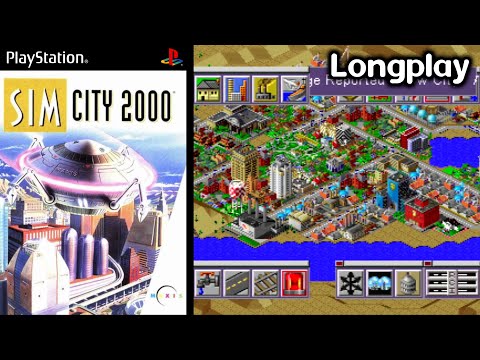 SimCity 2000 (PS1) - Longplay - (1080p) - No Commentary