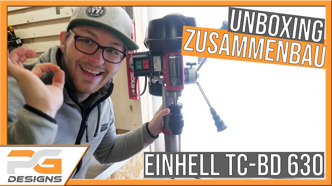 Станок сверлильный Einhell TC-BD 630, 630Вт, 250-2450об/мин