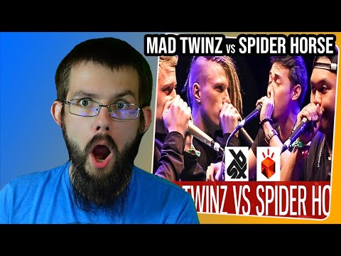 Mad Twinz vs Spider Horse GBB Tag 2017 (REACTION!!!)
