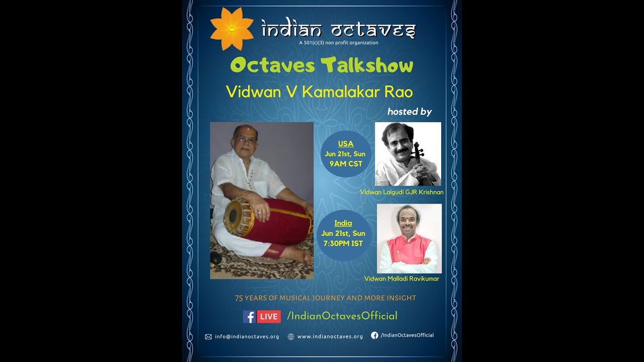 Octaves Talkshow| Vid. V Kamalakara Rao