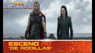 Thor: Ragnarok de Marvel | Escena: 'De rodillas' | HD