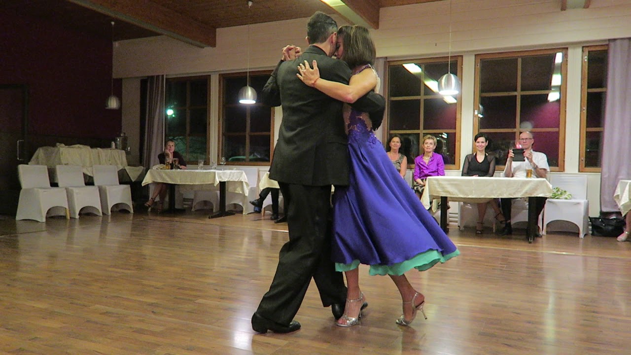 Gustavo Rosas y Gisela Natoli at Super Tango, Oulu Finland 2019 1