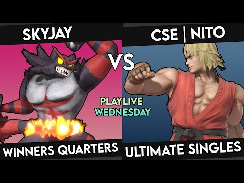 BNB Playlive Wednesday 1 - Skyjay (Incineroar) VS CSE Nito (Ken) Winners Quarters