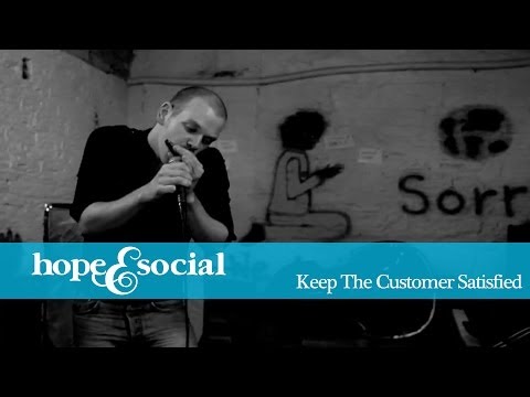 HOPE & SOCIAL | KEEP THE CUSTOMER SATISFIED ( CRYPT COVER )