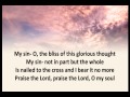 It Is Well with My Soul with Lyrics by Chris Rice ...