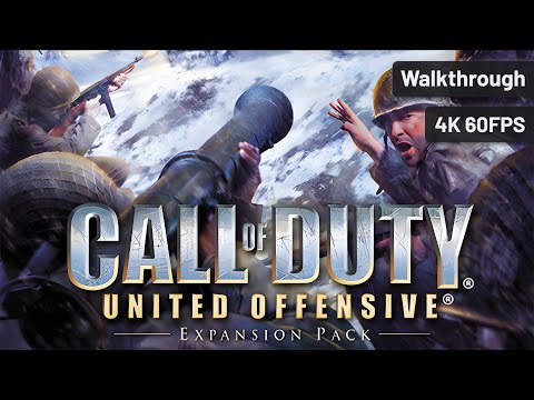 Call of Duty: United Offensive┆Full Walkthrough┆No Commentary┆4K60FPS