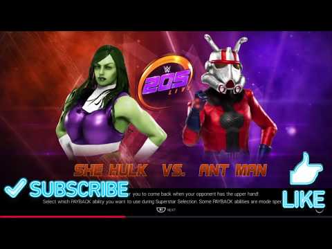 SHE HULK VS ANT MAN