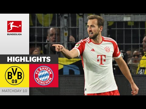 Resumen de B. Dortmund vs Bayern München Matchday 10