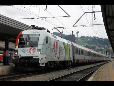 Mitten in den Bergen - Innsbruck Hauptbahnhof [Juni 2013] - Züge in Innsbruck