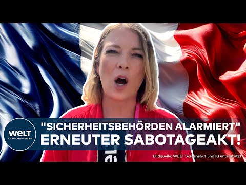 FRANKREICH: "Glasfasernetz angegriffen!" Erneuter Sabotageangriff und eine Festnahme vor Olympia!