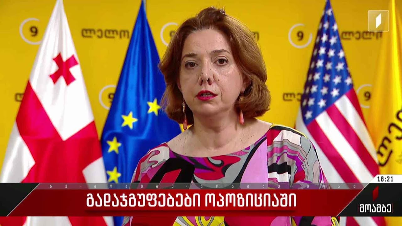 გადაჯგუფებები ოპოზიციაში