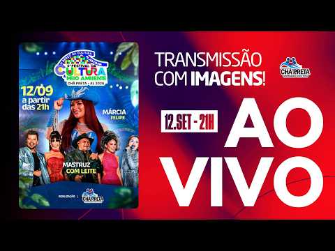 5ª EDIÇÃO DE FESTIVAL DA CULTURA E MEIO AMBIENTE DE CHÃ PRETA - 12.09.2026